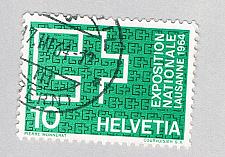 Buy Switzerland Exposition green 10c 2 (AP127124)