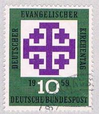 Buy Germany 803 Used Synod emblem 1959 (BP49605)