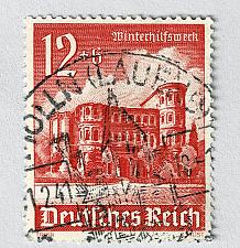 Buy Germany Building red semi postal Used (BP91410)