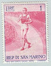 Buy San Marino 345 Walking Racer MNH 1 (BP96211)