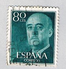 Buy Spain General Franco green 80c (AP126823)
