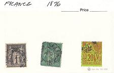 Buy France 3 different of 3 total stamps included (SC0_362)