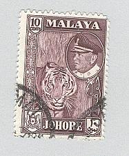 Buy Malaya Johore 163 1960 Sultan Ishmail Used (BP89707)