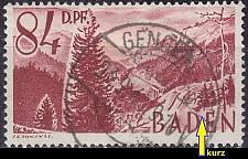 Buy GERMANY Alliiert Franz. Zone [Baden] MiNr 0026 y I ( O/used ) [01]