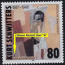 Buy GERMANY BUND [1987] MiNr 1326 F17 I ( **/mnh ) Plattenfehler