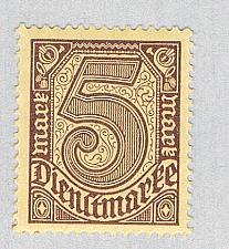 Buy Germany O13 Unused Numeral 5 1920 CV 3.00 (BP60442)