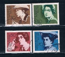 Buy Germany 1155-58 Used set Woman Writers (GI0166P14)+