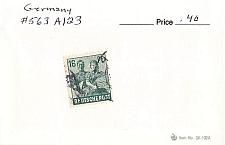 Buy Germany 563 Used (SC0_784)