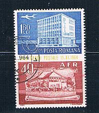 Buy Romania C161 Used Post Office Buildings 1964 (HV0412)