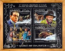 Buy Maldives 2017 CTO Sheet Ernest Shackleton explorer ship (TS0017)