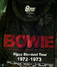 Buy Lucky Brand Men`s L David Bowie Ziggy Stardust Tour 1972-1973 Tee New With Tag`s
