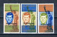 Buy Sharjah 143-45 Unused set JF Kennedy 1964 CV 5.00 (S1045)