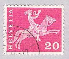 Buy Switzerland 385 Used Postillion on Horseback 1960 (BP26117)