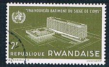 Buy Rwanda 161 Used Opening of WHO HQ ll (R0280)+