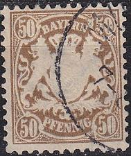 Buy GERMANY Bayern Bavaria [1876] MiNr 0046 ( O/used ) [01]
