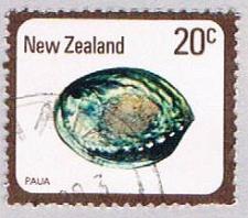Buy New Zealand 674 Used Paua Shell 1 1968 (BP52510)