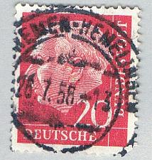 Buy Germany 710 Used President Heuss 1954 (BP58524)