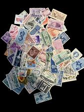 Buy 100 USED US STAMPS. ALL DIFFERENT, STOCK PHOTO. FROM A HUGE BOX LOT FREE SHIP!