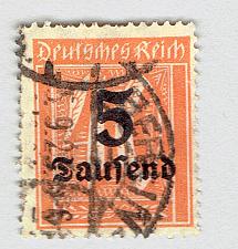 Buy Germany 242 overprint 1923Used (BP92726)