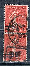 Buy France 232 Used vert pair Sower op 1926 CV 2.20 (F0203)