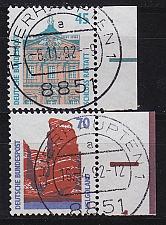 Buy GERMANY BUND [1990] MiNr 1468-69 ( O/used ) [02] Sehenswürdigkeiten Rand re