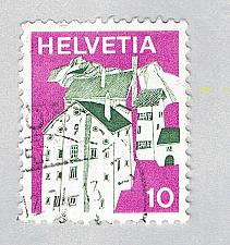 Buy Switzerland Building magenta 10c 1 (AP127224)