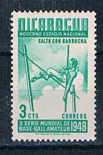 Buy Nicaragua 719 MNH Pole Vault (N0249)+