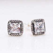 Buy Geometric Square Diamond Design Exquisite Earrings