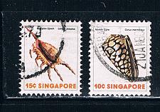 Buy Singapore 265-66 Used Mollusks (S0251)