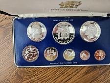 Buy 1975 Jamaica 8 Coin Proof Set with Original Box & COA