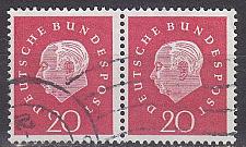 Buy GERMANY BUND [1959] MiNr 0304 2er ( O/used )