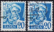 Buy GERMANY Alliiert Franz. Zone [Baden] MiNr 0007 yv I ( **/mnh ) [02] und O/used