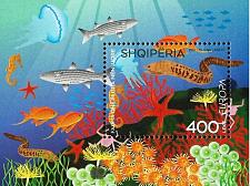 Buy Albania Stamps 2024. CEPT Europe: Underwater Fauna & Flora. Block MNH
