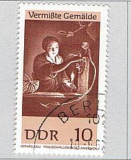 Buy Germany DDR 930 Used Painting Girl with Grapes 1967 (BP83103)