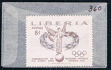 Buy Liberia 360 Unused Goddess of victory 1956 (L0545)