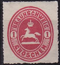 Buy GERMANY Braunschweig [1865] MiNr 0018 ( */mh )