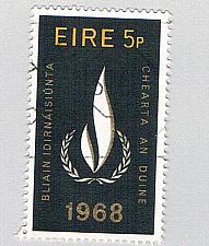 Buy Ireland 266 Used Human Rights Emblem 1968 (BP80202)