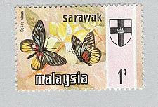Buy Malaysia Sarawak 235 Butterfly MNH 3 (BP96127)