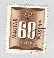 Buy Hungary Used Numeral 60 brown 1 (BP84527)