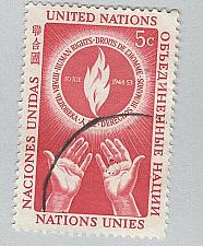 Buy United Nations NY 22 Hand reaching towards Flame Used (BP95808)