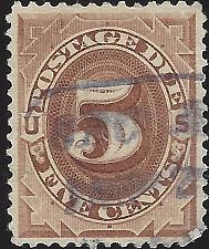 Buy US Scott #J18 Used VF 5 Cent 1884 Postage Due Stamp CV 50.00