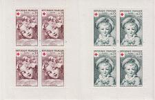 Buy FRANKREICH FRANCE [1962] MiNr 1418-19 Markenheft ( **/mnh ) Rotes Kreuz