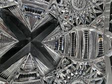 Buy ABP low bowl hand cut glass Signed libbey Senora.