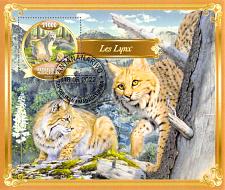 Buy Madagascar 2022 Sheet Lynx cat animal 1 value (TS0071)