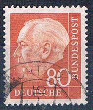 Buy Germany 760 Used President Heuss 1956 CV 1.90 (G0425)