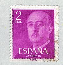 Buy Spain General Franco violet 2p (AP126804)