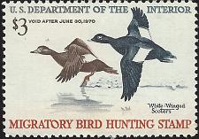 Buy US Scott #RW36 MNH OG XF 3.00 1969 US Federal Duck Stamp CV 65.00