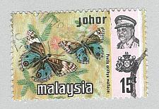 Buy Malaysia Johor 181 Butterfly Used 1 (BP96524)