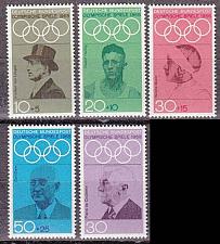 Buy GERMANY BUND [1968] MiNr 0561-65 ( **/mnh ) Olympiade