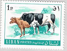 Buy Lebanon 454 Unused Cattle 1 1968 CV 4.00 (BP61206)